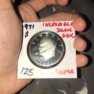 1971 s Eisenhower dollar proof coin